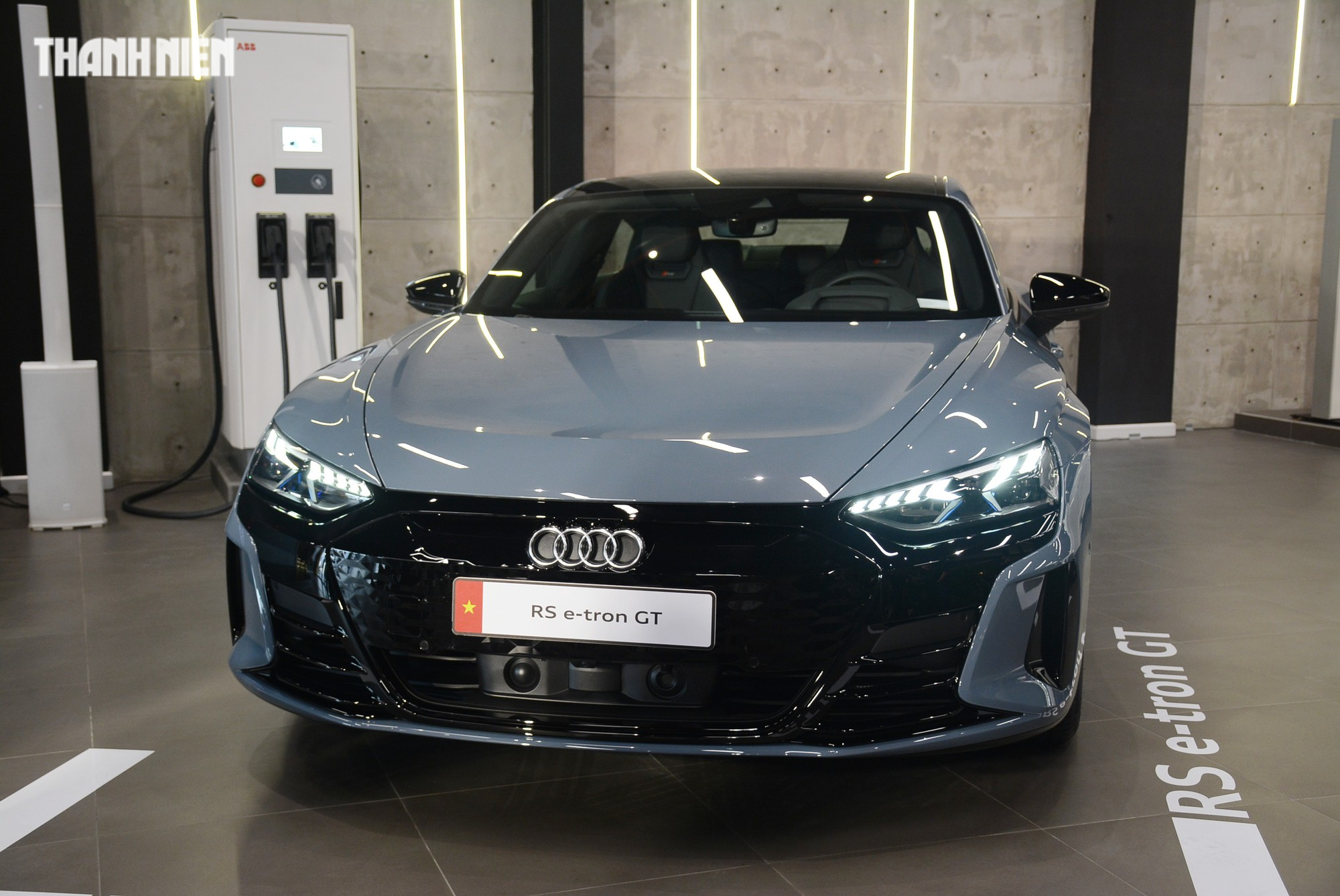Xe điện hạng sang Audi RS e-tron GT về Việt Nam, giá 5,9 tỉ đồng - Ảnh 6.