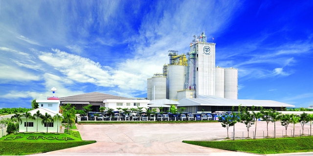 Một chi nhánh nhà máy sản xuất TĂCN nằm trong chuỗi sản xuất khép kín: Feed - Farm - Food của C.P. Việt Nam
