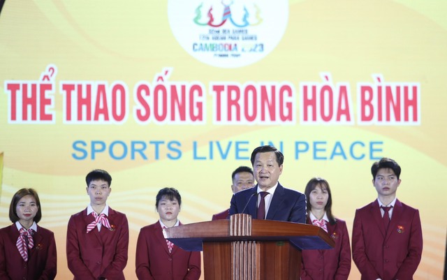 SEA Games 32: Phó thủ tướng Lê Minh Khái mong muốn  Việt Nam đạt vị trí cao - Ảnh 2.