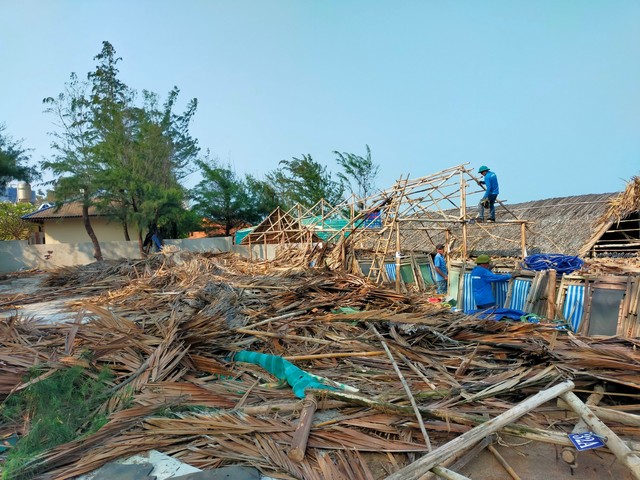 "Xài chùa" hơn 28 ha đất vàng ở TP.Vũng Tàu: Tất bật tháo dỡ công trình tráiphép - Ảnh 9.